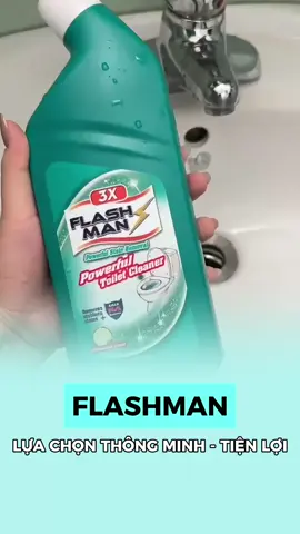 💧 Chỉ 85k/3 chai Flashman – sạch sâu gấp 3, tiết kiệm gấp 3! Bồn cầu sáng bóng, hết mùi hôi, diệt 99,9% vi khuẩn mà không cần tốn nhiều sức hay phải thuê dịch vụ. 🛒 Đặt ngay hôm nay kẻo lỡ ưu đãi! #flashman #nuoctayboncau #fyp