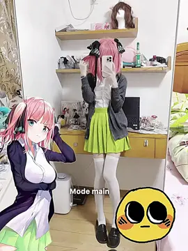 vui cùng nino nhaa🍀 #ninonakano #nhaco5nangdau #coslayanime 