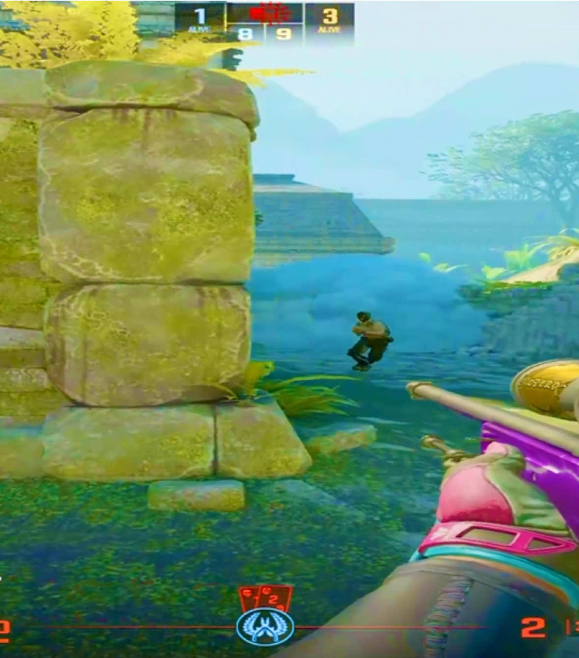 one awp and a dream #fyp #peek #cs2 #awp 