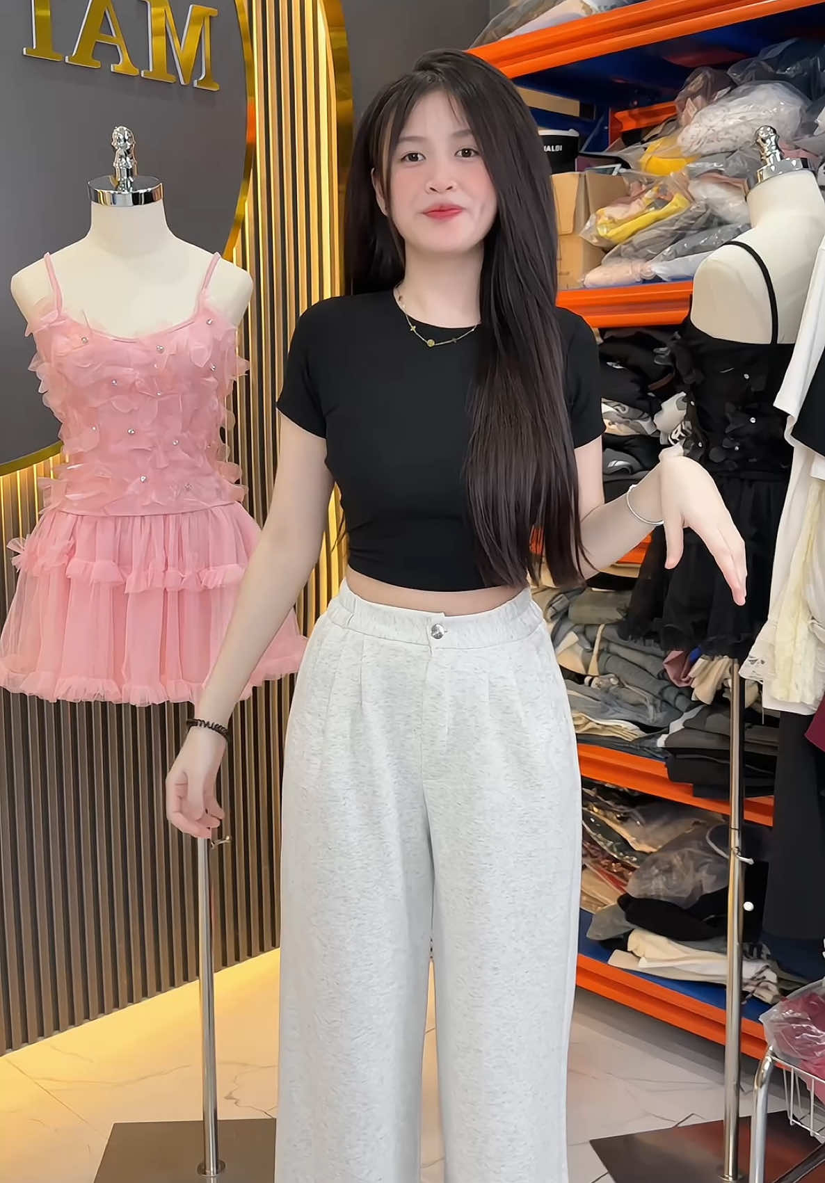 Quần nỉ nữ 