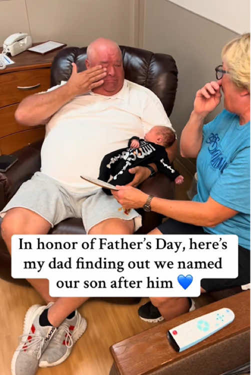 Granddads finding out the baby is named after them🥺#grandpa #grandparents #hopecore #corecore #fypシ #crying