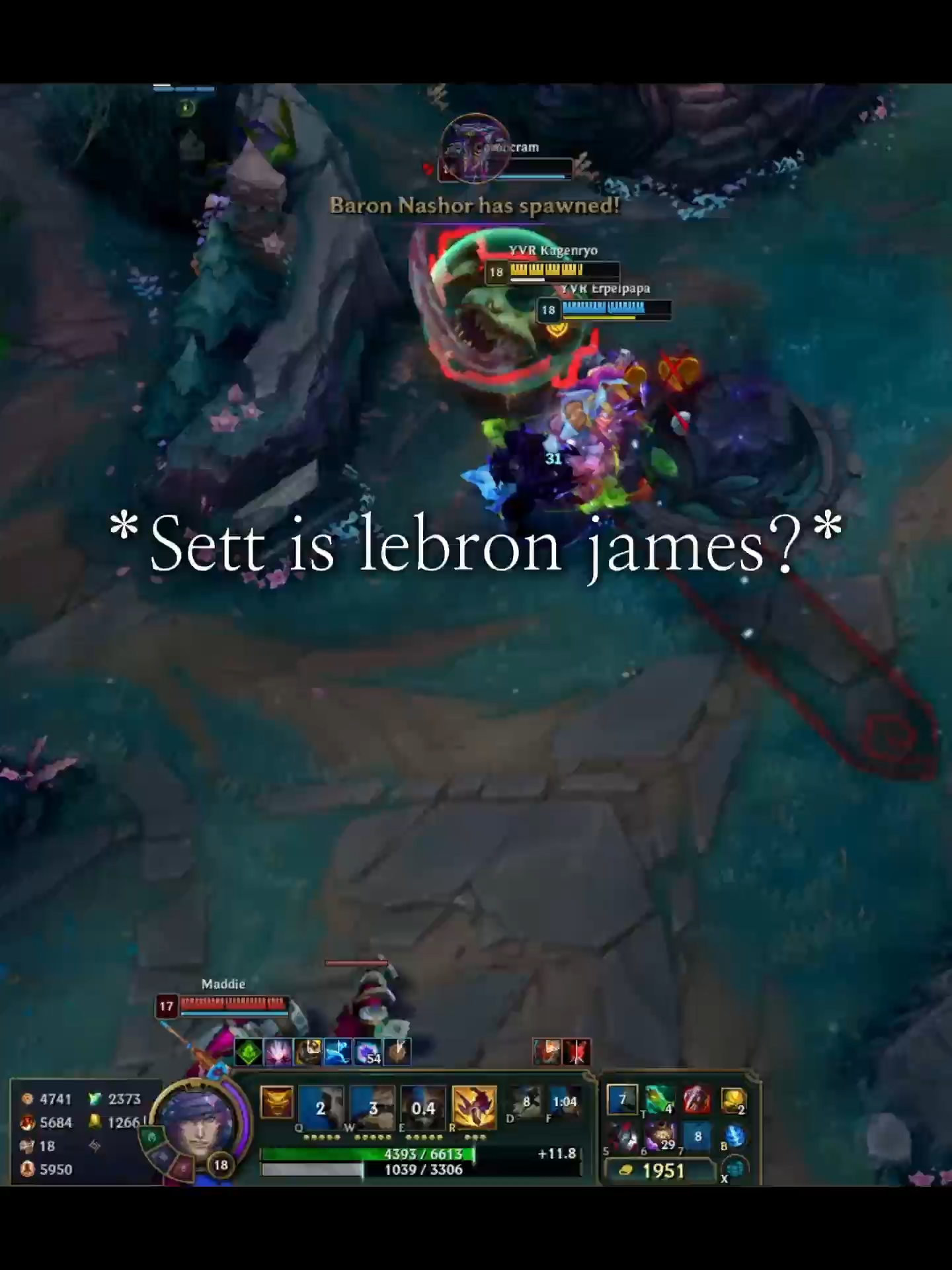 sett lebron dunking tahm #sett #settlol #leagueoflegends #leagueoflegendsmemes