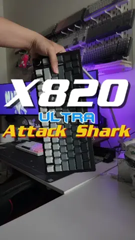 X820 Ultra Attack Shark Bàn Phím Cơ Có Núm Và Màn Hình. #x820ultra #attackshark #x820 #banphimco #keypickz 