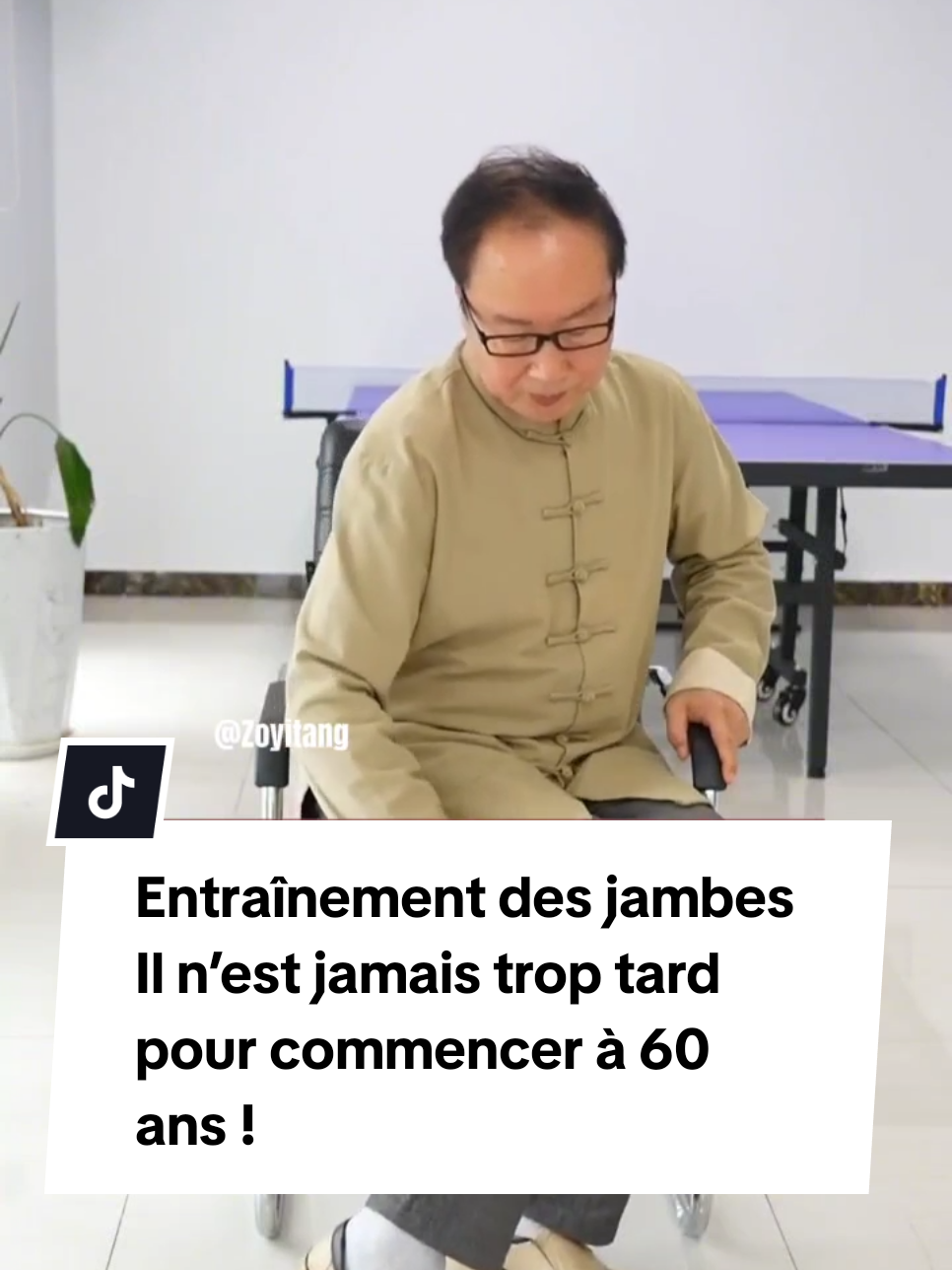 S'entraîner les jambes, ce n'est jamais trop tard, même à partir de 60 ans ! Suivez ZoYitang pour une vie saine sans détour.