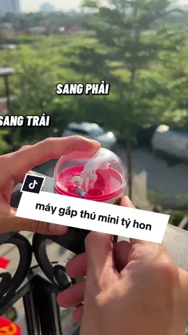 Máy gắp khủng long mini tý hon cute #damduc #damducreview 