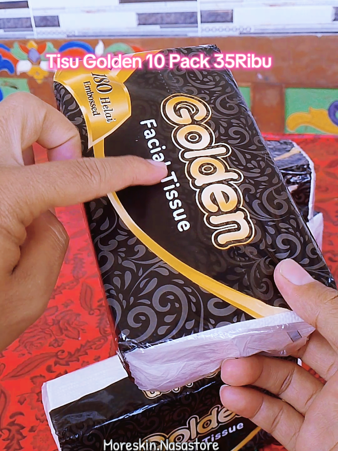 Tisu Wajah Murah 10 Pack #tisumurah #tisuwajah #tisugolden 