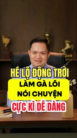 Hé lộ động trời làm gà lôi biết nói  #LearnOnTikTok #tamchuyenai #aivideo #aiva #xuhuong #aivideo #congcuai 