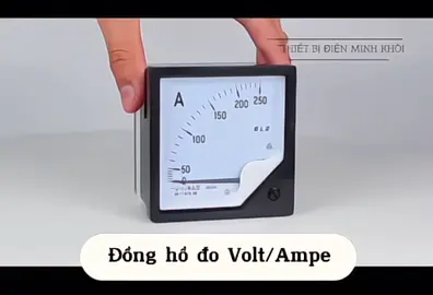 Đồng hồ đo vôn, đồng hồ đo ampe