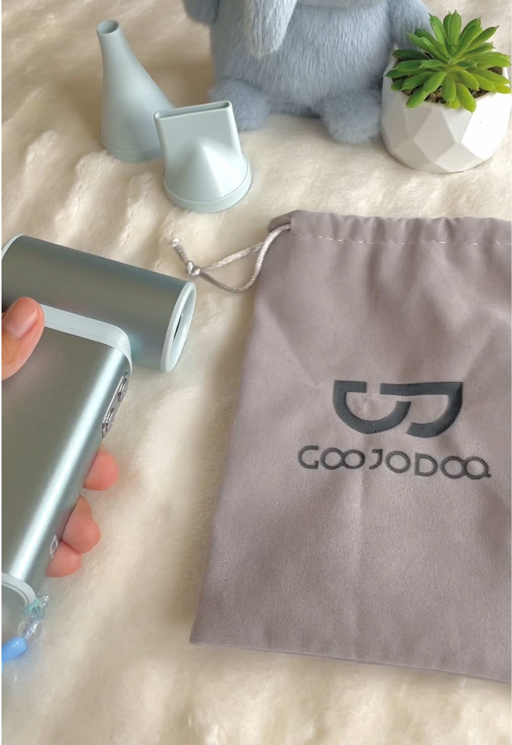 Super mini, super turbo!! Siap boleh blow rambut!! Lurveeeeee 🫐🩵🐳🦋🐾💙 #goojodoq #goojodoqturbofan #turbofan #foryou #fyp 