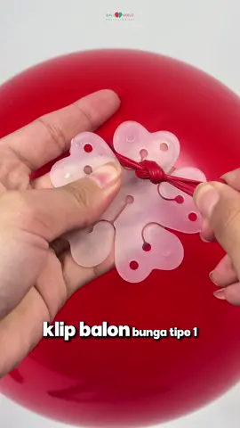 Cuman pakai klip balon, buat balon bentuk bunga lebih gampang!🤩🫵🏻 #balloonable #tutorialbalon #balloontutorial #balloonhacks #klipbalon 