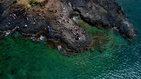 Gành đá đĩa phú yên những viên đá nơi này thật đẹp 😍 #xh #travel #vietnam 