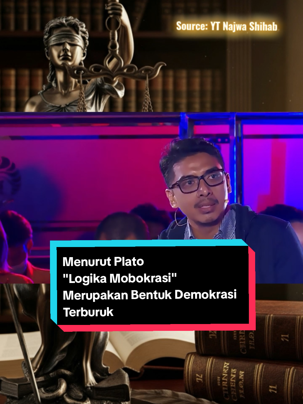 Bang Zainal bilang sangat berbahaya jika hukum dibuat cuma untuk menenangkan pendukung. Mengutip perkataan Plato bang Zainal mengatakan itu bukan lagi demokrasi, tapi 'mobokrasi', di mana suara massa lebih penting dari akal sehat. #zainalarifinmochtar #eddyhiariej #najwashihab #hukum #hukumpidana 