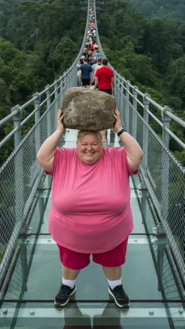 Why did grandma smash the glass bridge? 🐕💥 Luckily, my kid was saved by our hero dog! ❤️ #HeroDog #UnexpectedTwist #ChaosRescue #dogsavestheday 
