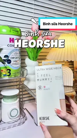 MẸ nào đang tìm bình sữa cho bé thì hãy tham khảo bình nhà HEORSHE đảm bảo các bé sẽ hợp tác luôn đó ạ😍😍 #phasuachobe #binhsua #heorshe #chamsocbeyeu #meembu 