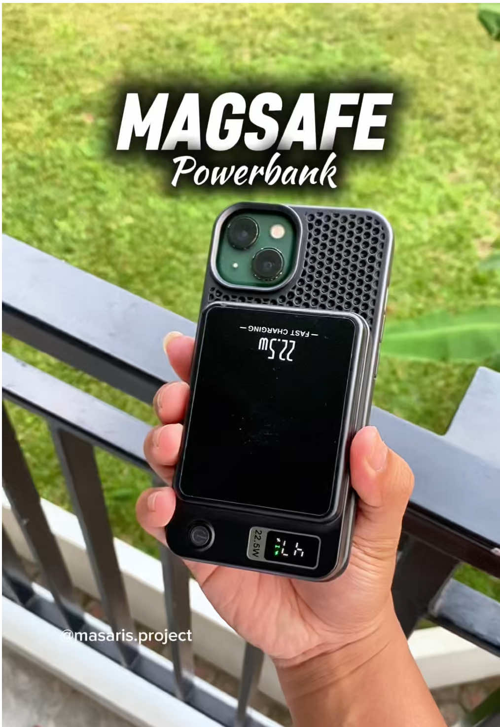 Membalas @Hanafi_Aditya Putra powerbank grotic magsafe 10.000mAh 🔋  #groticpowerbank #powerbankfastcharging #magsafepowerbank #powerbankmini #powerbankmagnet 