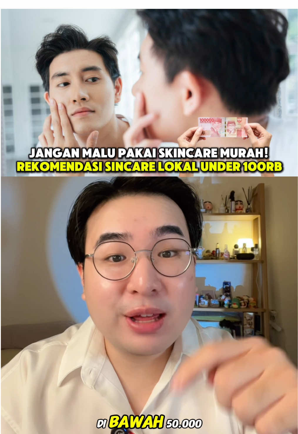 Hari ini kasih rekomendasi skincare buat cowok/cewek yg kulitnya kusam! Tapi pingin skincare lengkap yang bisa mencerahkan.  Step nya begini 1. Save videonya 2. Nonton sampai habis 3. Pakai skincare sesuai video ini! Rutinin 1-2 bulan kalau pakainya bener pasti sudah keliatan! Jadi skincare murah bukan artinya jelek ya! #skincaretips #kusam #skincarehemat #budget #skincarecowok
