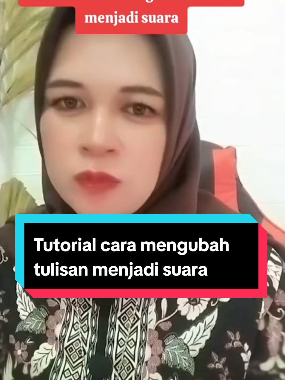 Tutorial cara mengubah tulisan menjadi suara #rimawidilestari #pemulatiktok #edukasipemulatiktok #tiktokedukasi 