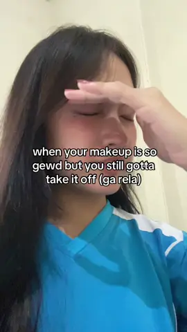 HMM I CAN’T #makeup #tiktokindo #girls #relatable 