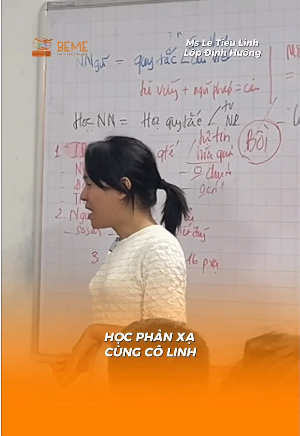 Tụi em luyện tập phản xạ cùng cô nha!  #letieulinh #bemeenglishclass #phanxatienganh #english #xuhuongtiktok 