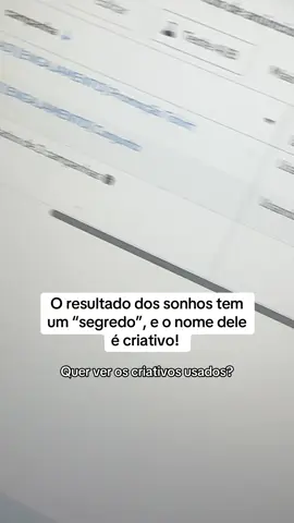 Campanhas de anúncios que explodem em resultados não nascem por acaso. O criativo certo é o que transforma investimento em lucro real. Se você ainda escolhe criativo no ‘feeling’, está deixando dinheiro na mesa. Quer um vídeo mostrando os criativos que usamos nessa campanha?  #MarketingDigital #TráfegoPago #GestãoDeTráfego #MetaAds #CriativosQueConvertem 