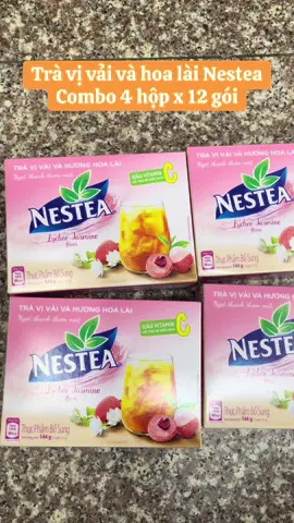 Trà vị vải và hoa lài Nestea #nestea 