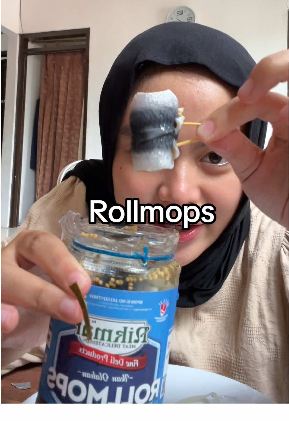 ENAK KOK ENAK🥰  #rollmops 