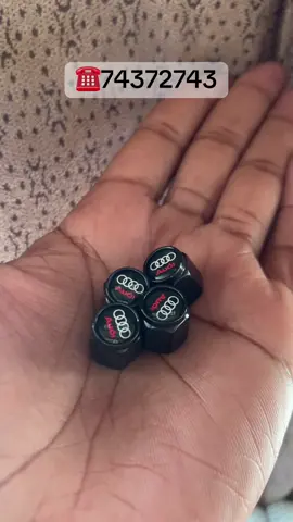 Audi🔥🔥🔥#valvecaps #black #audi #available #buynow #caraccessories 