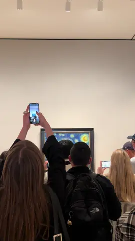 The Starry Night at MoMA #vincentvangogh #starrynight #moma 