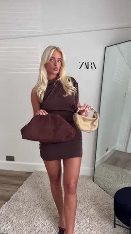 Dream dream dream, linked in my LTK 🤎 #zara #zaraoutfit #zaradress 