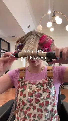 🤌🏼🎀🪞✨ #blowout #lazygirlblowout 