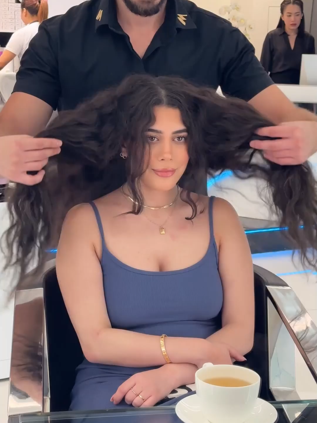 Fresh shape, fresh start!  #mounir #trendy #trending #haircut