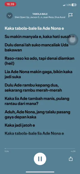 Full lirik tabola bale #tiktok #lagutimur #hits #fyp #viral 