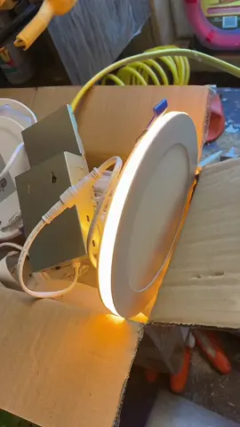 Recessed lights#construction #union #trades #bluecollar 