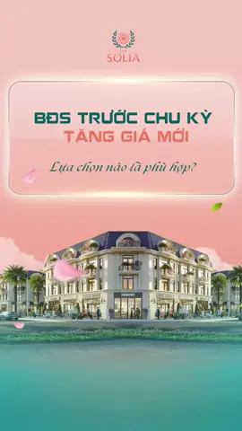 THE SOLIA LONG AN - CƠ HỘI CHO BẤT ĐỘNG SẢN TRƯỚC CHU KỲ TĂNG GIÁ MỚI - LỰA CHỌN NÀO LÀ PHÙ HỢP? Thị trường bất động sản Việt Nam đang chuẩn bị bước vào chu kỳ tăng trưởng mới. Nhiều chuyên gia dự báo, giai đoạn 2025–2027 sẽ chứng kiến làn sóng tăng giá mạnh ở những khu vực hội tụ 3 yếu tố: Hạ tầng bứt phá – Pháp lý rõ ràng – Vị trí trung tâm kết nối. 💡 Vấn đề đặt ra: Nên chọn “điểm rơi” đầu tư ở đâu để vừa an toàn, vừa đón sóng tăng giá? The SOLIA – Lựa chọn chiến lược trước chu kỳ tăng giá: 📍 Vị trí trung tâm – Liên kết vùng thuận lợi Nằm tại trung tâm Bến Lức (Long An Cũ) - Mặt tiền Vành Đai 4, The SOLIA chỉ mất 10 phút di chuyển đến cao tốc TP.HCM – Trung Lương, Quốc lộ 1A, và các tuyến đường huyết mạch kết nối miền Tây đến TP.HCM, chỉ mất 20 phút từ dự án đến TP.HCM. Đặc biệt, lợi thế “thừa hưởng” tiện ích – hạ tầng từ các khu đô thị và KCN lân cận giúp gia tăng giá trị khai thác và tiềm năng tăng giá. ⚖ Pháp lý hoàn chỉnh – An tâm đầu tư The SOLIA sở hữu sổ đỏ từng nền, pháp lý minh bạch – yếu tố sống còn khi thị trường bước vào chu kỳ tăng giá, giúp nhà đầu tư tối đa hóa lợi nhuận và tránh rủi ro. 🚀 Tiềm năng tăng trưởng The SOLIA hiện đang ở “vùng trũng” giá – chỉ từ 19,5 triệu/m², thấp hơn đáng kể so với mặt bằng khu vực lân cận. Khi hạ tầng Bến Lức bứt phá và dân cư đổ về, biên độ tăng giá 20–35% trong 1–2 năm tới là hoàn toàn khả thi. Đây chính là thời điểm vàng để đón sóng đầu tư! #thesolia #thesolialongan #thesoliabenluc #duanthesolia #datnen #datnengiare #datnenduan #datnenlongan #longan #batdongsan #batdongsanlongan #tik_tok #xuhuong #trending