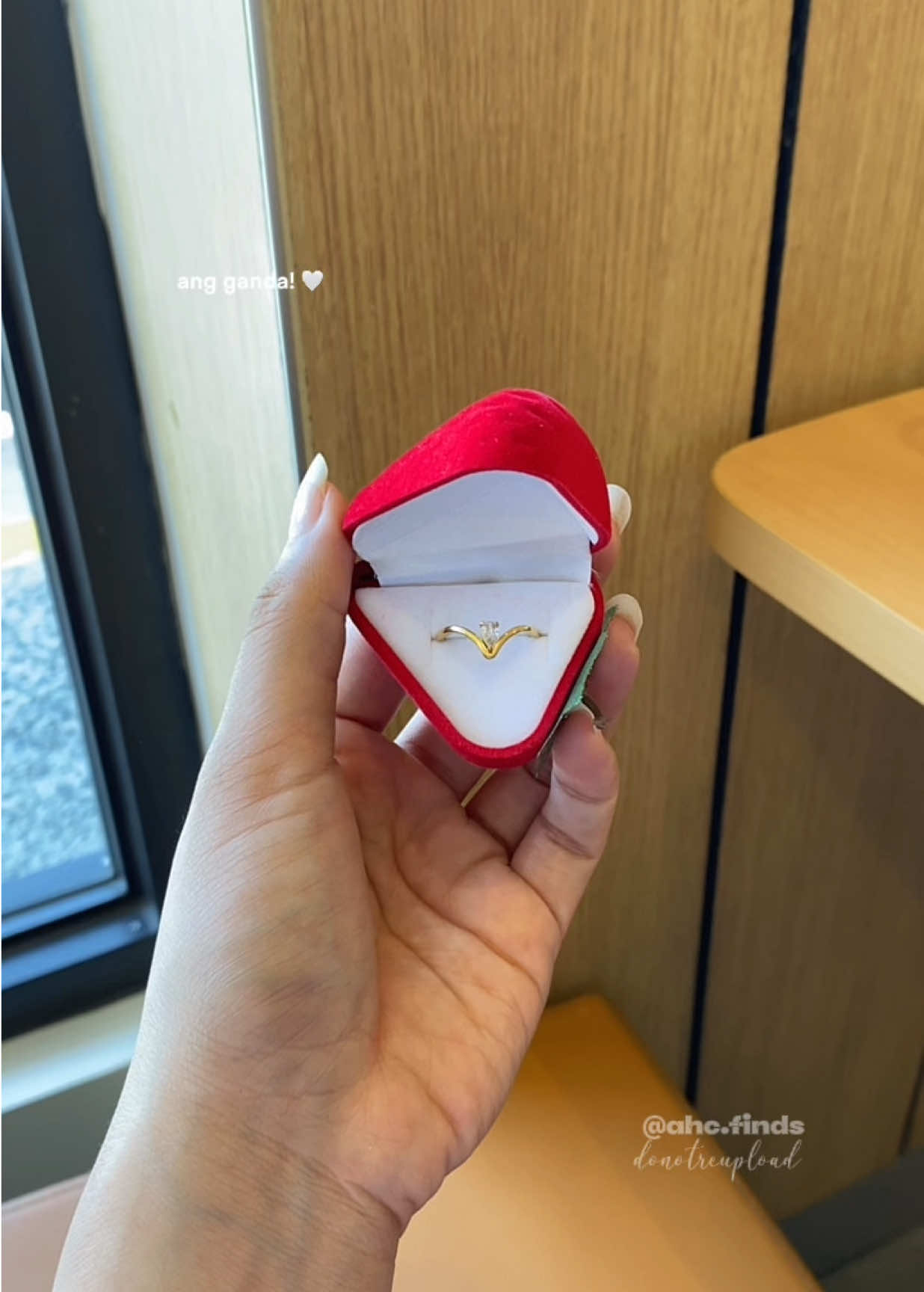 Ang ganda talaga!🤎 #promisering #promiserings #promisering💍 #engagementring #ring #fyp #fypシ゚ #viral 