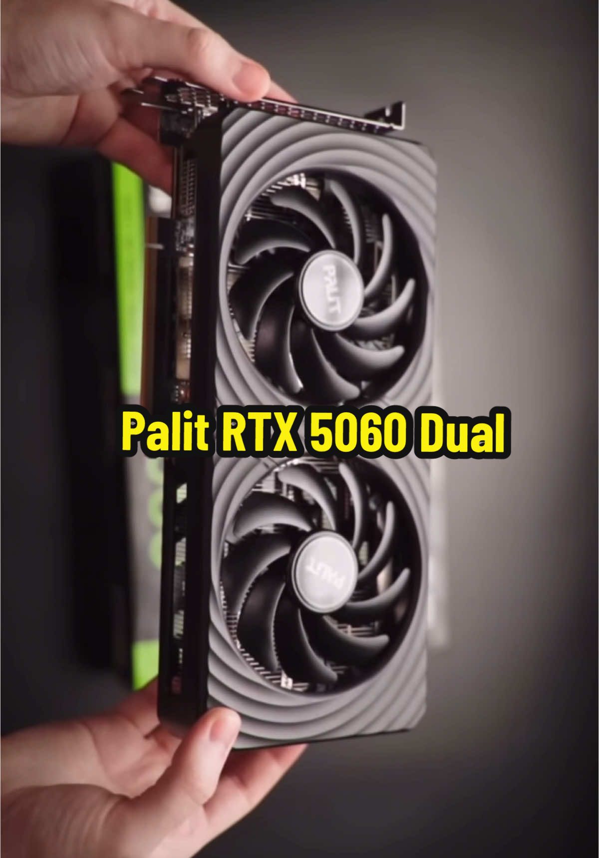 Palit GeForce RTX 5060 Dual 8GB GDDR7 Graphics Card. #Palit #palitrtx5060 #palitgeforce #rtxRTX5060Dual #RTX5060 #graphicscard #gpu #palitgpu #TikTokShop #TikTokFinds #TrendingProducts #MustHave #TikTokMadeMeBuyIt #ShopNow #ViralFinds #BestDeals #HotDeals #OnlineShopping #TikTokShopFinds #ProductReview #ViralProducts #ForYou #FYP #FYPTrending #FYPViral #ForYouPage