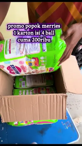 popok merries good skin, 1 karton isi 4 ball cuma 200ribuan. #popokmerries #merries #merriesgoodskin #popokmerriesmurah #merrieskartonan 