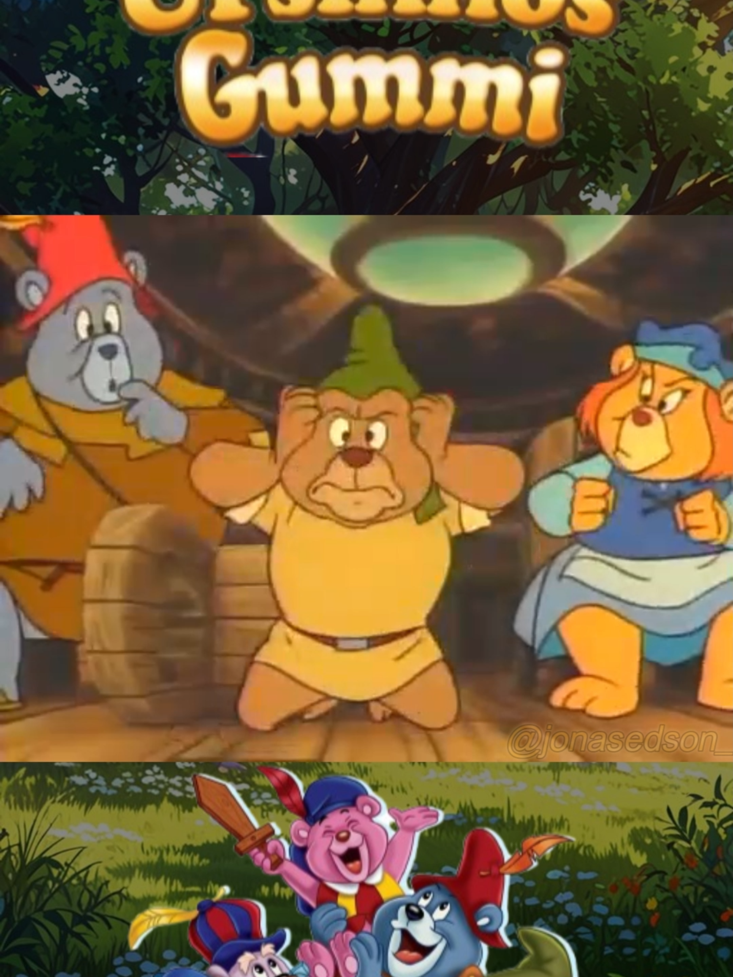 Os Ursinhos Gummi - Ursinha Engaiolada #infancia #classico #Nostalgia #desenho #bonstempos #saudades