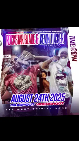 STS StruggleTo StriveEnt Cashville Youngt  PRESENTS ROCKSTAR BLADE Leo Millions  X TANA 9.13 Kevin Tucker  VIDEO SHOOT IT WILL BE FREE FOOD N DRINKS LIVE D.J. MUSIC AND THE FLYEST CARS IF YOUR CAR NOT CLEAN YOU GOTTA PARK IT ACROSS THE STREET LETS BRING THE CITY OUT AND TURN UP THE STS WAY.