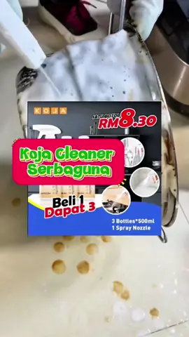 Memang betul-betul buat bersih semula. Pembersih serbaguna ni! #pembersihserbaguna #pembersihpetisejuk #kojapembersihserbaguna #pembersihkerak #pembersihperabot 