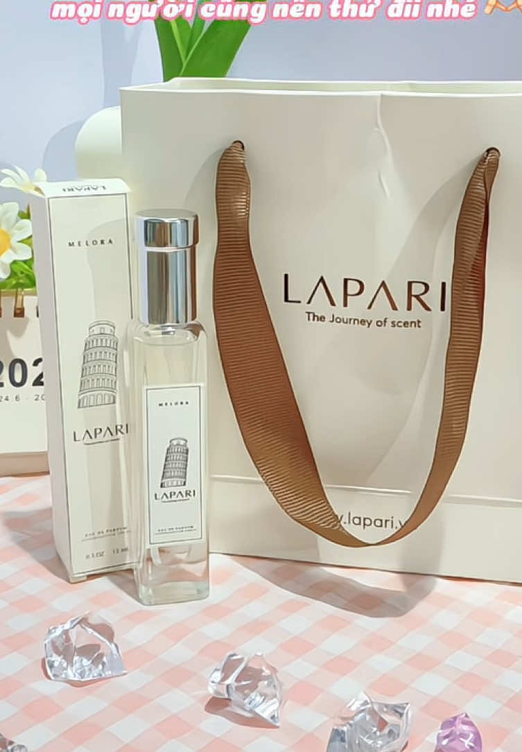 Nước hoa được chị Đinh Ngọc Diệp làm đại sứ, mọi người thử chưaa nè 😍 #LAPARI #NuocHoaChuanGu #EauDeParfum #TheJourneyOfScent #đinhngọcdiệp 