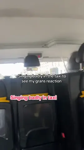 Hahaahah she was not happy #taxi #singing #treanding #fyp 
