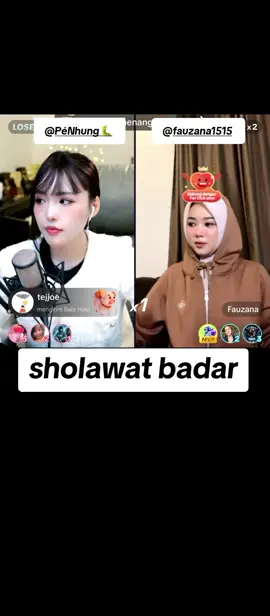@Pé Nhung🐛 @fauzana1515  #sholawat #cover #coversong #beranda #fypage 