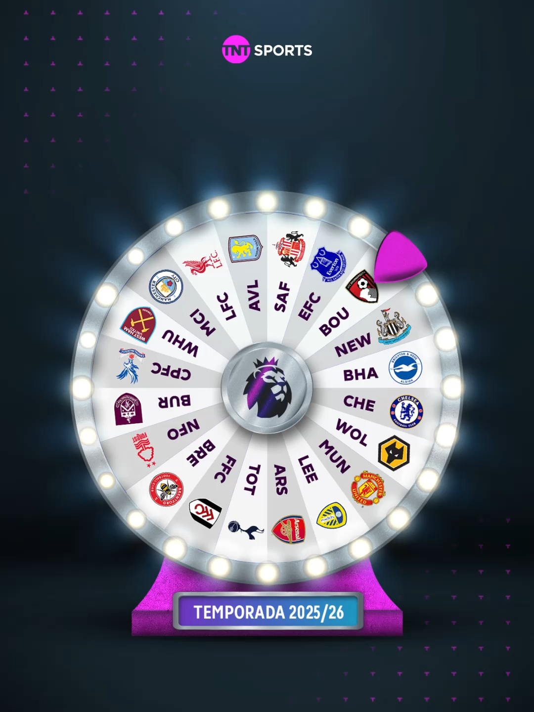 Decidindo na roleta! 🍀🏆 Hoje começa a #PremierLeague e você é quem descobre o futuro campeão. Pausa o vídeo e conta aqui para nós! 👉 #tiktokesportes #pl