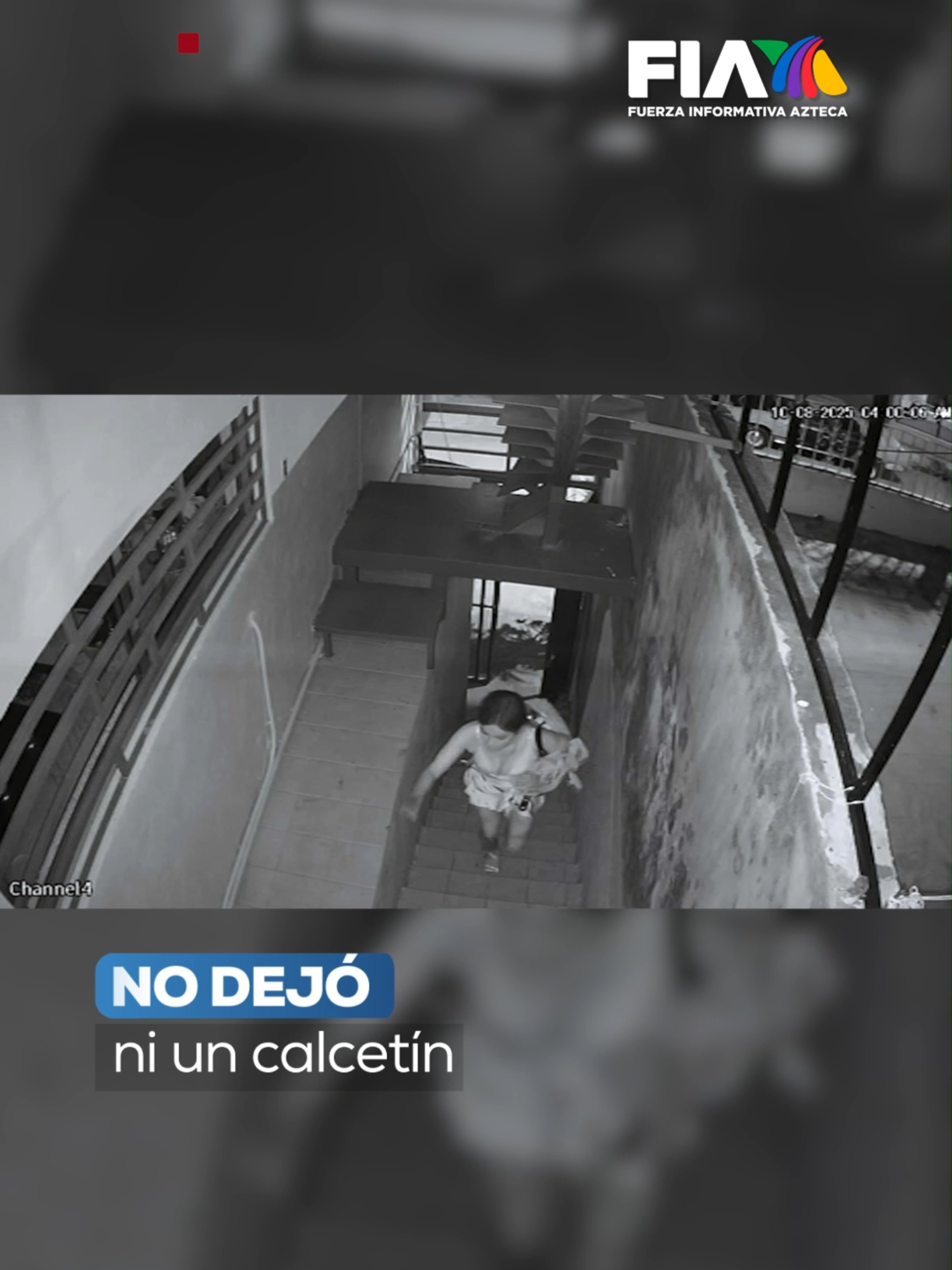¡Insólito! En #Mazatlán, Sinaloa, una mujer fue captada robando ropa de una vivienda.  Subió las escaleras, entró al cuarto de lavado y se llevó prendas que estaban tendidas. ¡Hasta tuvo tiempo de recoger un calcetín caído! 😲👚👖 La información en #PrimeraLínea  #tiktokinforma #noticiastiktok #aztecanoticias #México #Sinaloa #robo #ropa #vivienda #rat