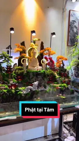 Tiểu cảnh Phật giáo #tieucanh #phatgiao #ngocaquadesign #tieucanhphat #phongthuy