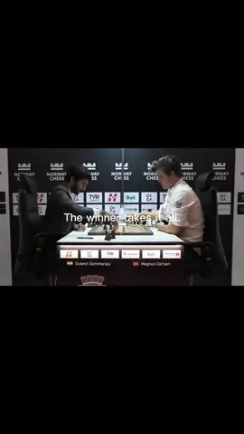 ... #thewinnertakesitall #chess #chessedit #magnuscarlsen #hikarunakamura 
