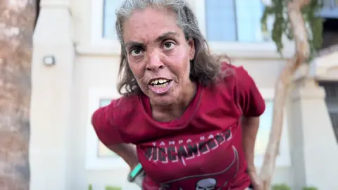 Tracy biting cats, getting along with the community & offering hugs. Watch the full interview at Lost In Phoenix on YouTube 