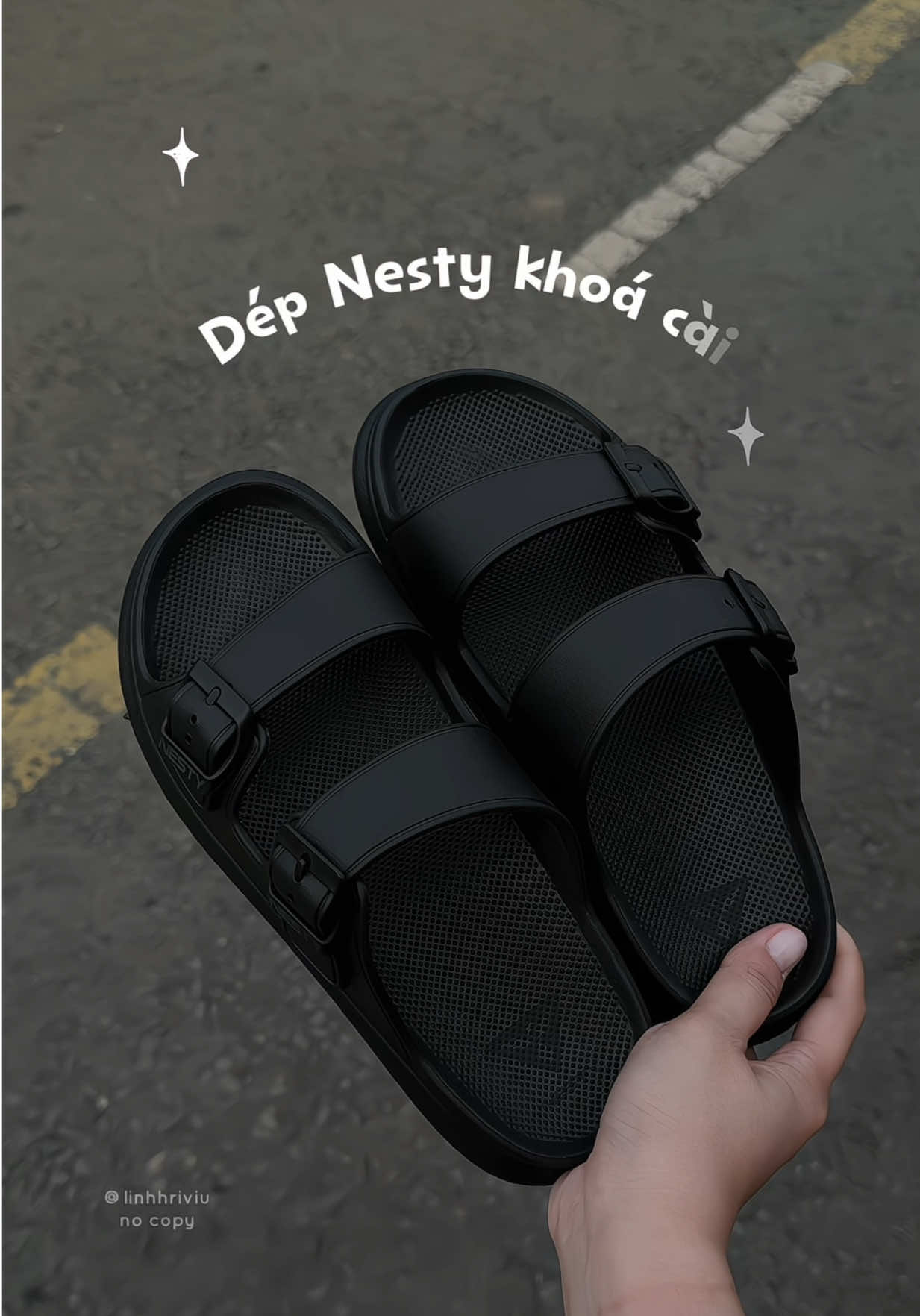 Dép Nesty quai ngang form unisex #linhhriviu #nesty #depquaingang #reviewgiaydep #xuhuong 
