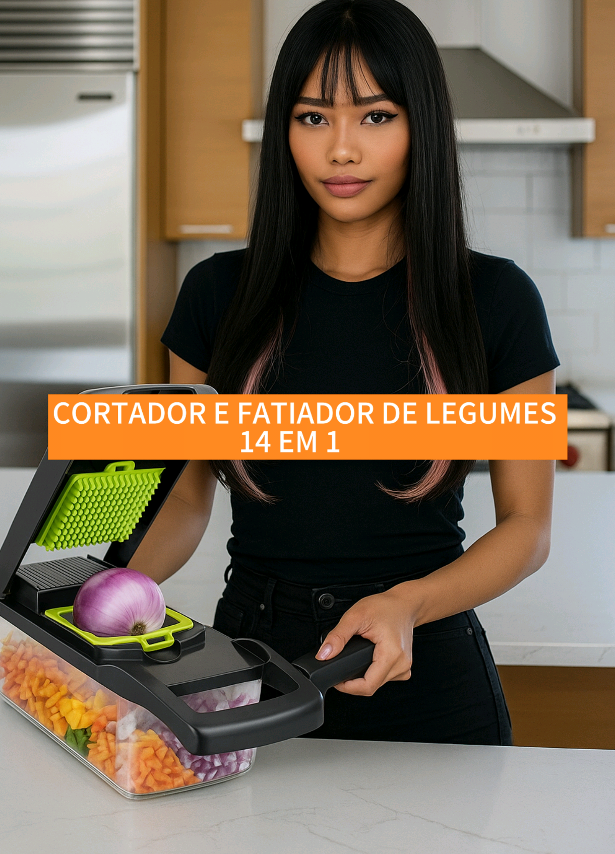 Cortador Multifuncional  #tiktokshop #cortadordelegumes #cortadordelegumesmultifuncional 